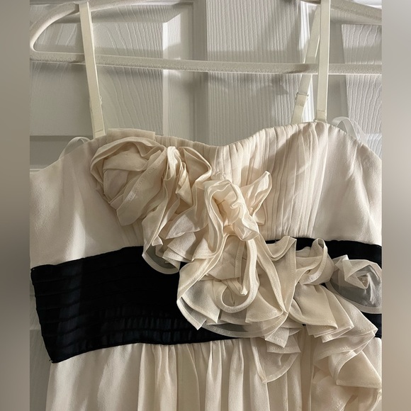 BCBGMaxAzria Long Evening Strapless Dress - Picture 4 of 9